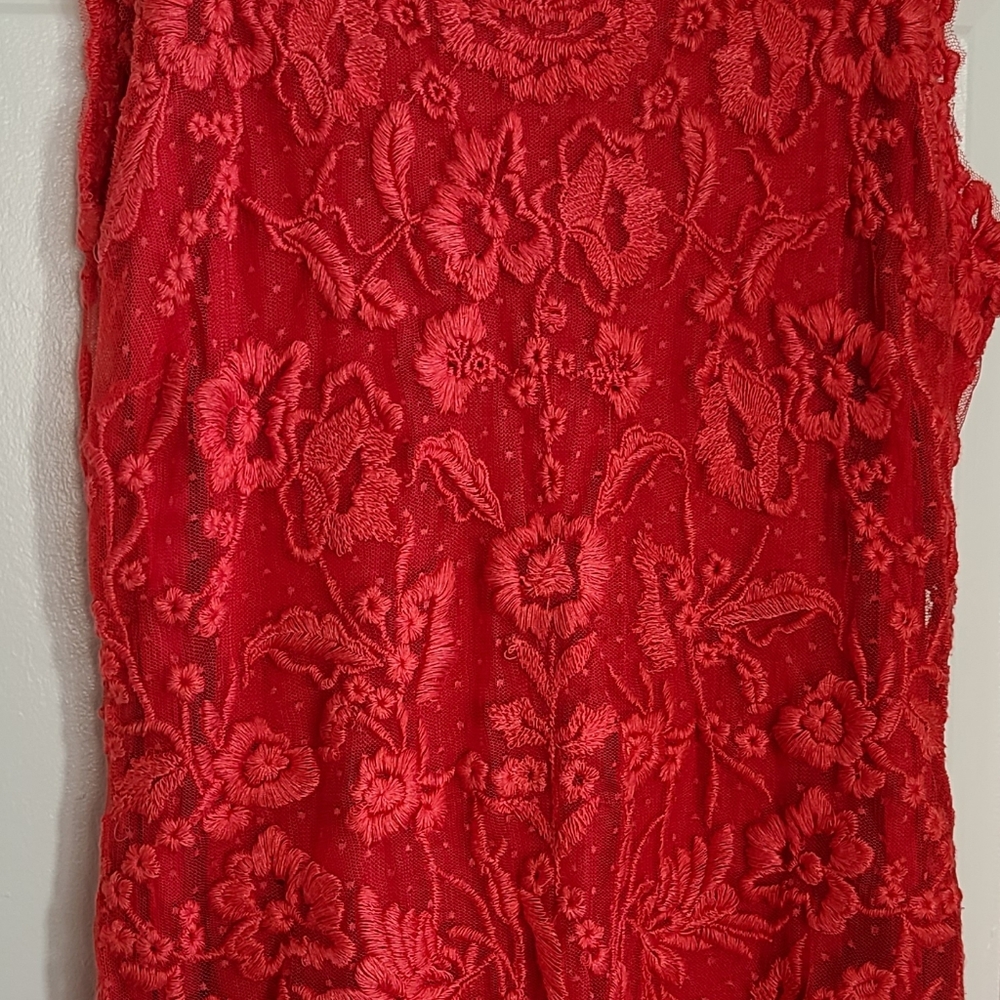 Rare Sold Out! Free People Candela Stella Lace Maxi Dress L - Picture 5 of 12